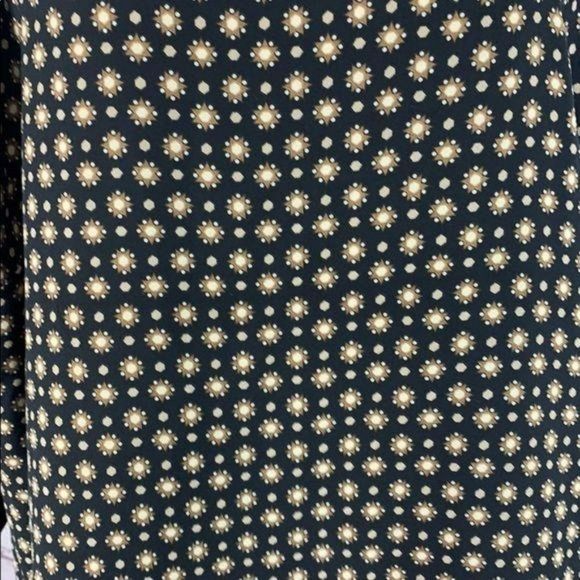 Worthington Woman's Abstract Print‎ Black Gold Tunic Style Top Size 2X - Picture 8 of 10